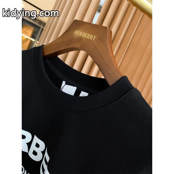 Burberry 白黒 2 色 秋冬定番 バーバリーコピーパーカー ホールド付き 最新コレクション-3