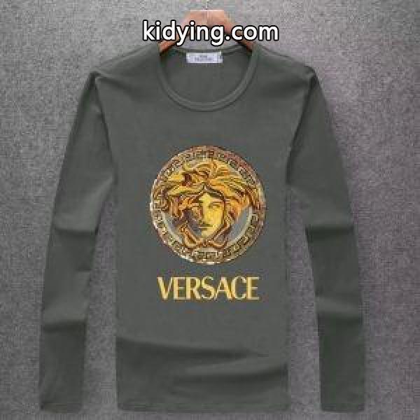 秋冬超人気アイテム VERSACE ヴェルサーチ 多色可選 エレガントでセンス高き 長袖Tシャツ 国内初上陸_ヴェルサーチ VERSACE_ブランド コピー 激安(日本最大級)-1