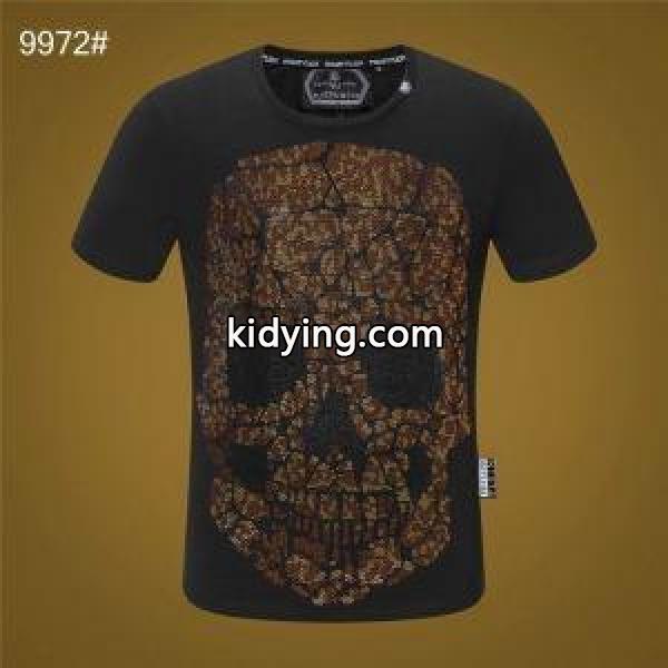 Tシャツ/ティーシャツ 素敵な夏の定番アイテム フィリッププレイン特に話題なの上品 即完売 PHILIPP PLEIN_フィリッププレイン PHILIPP PLEIN_ブランド コピー 激安(日本最大級)-0