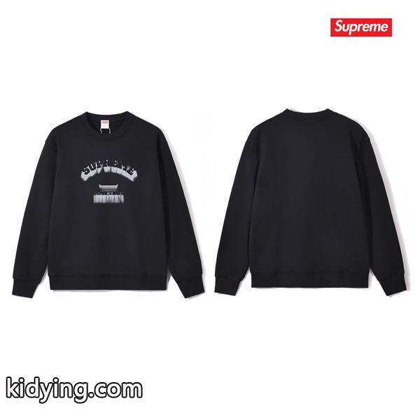 SUPREME シュプリーム コピー お洒落 冬仕様 ホワイト 即完 ロゴ スウェット-1