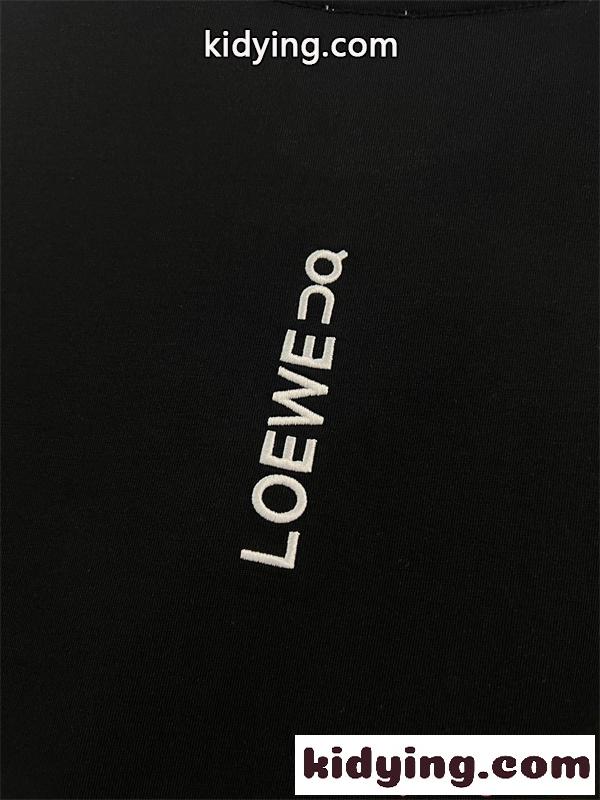 LOEWE ロエベ コピー 半袖Tシャツ メンズ 人気話題 上品シンプル 柔軟素材 夏服-6