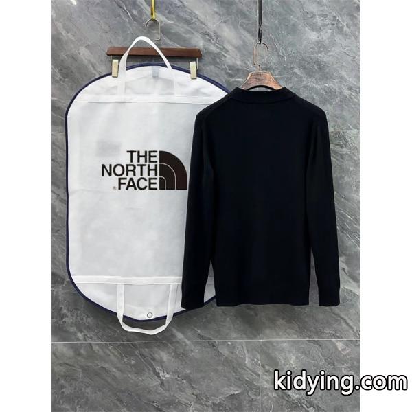 高品質 ザノースフェイス The North Face 偽物 3 カラー半高領ニット 収納袋付 2025秋冬インナー-3