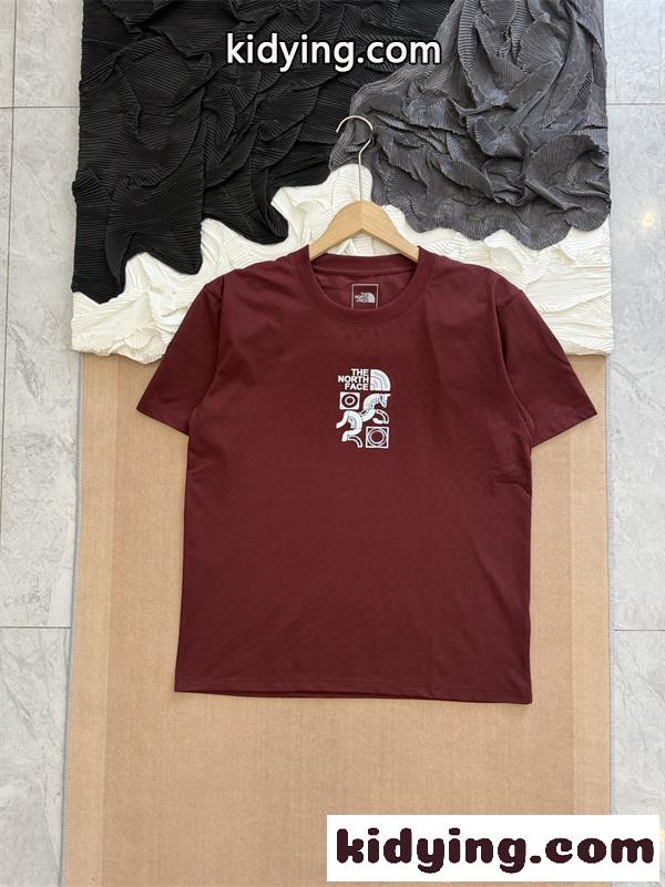 ノースフェイス コピー半袖Tシャツ プリント THE NORTH FACE 配色デザイン カジュアルスポーツ アウトドア-3