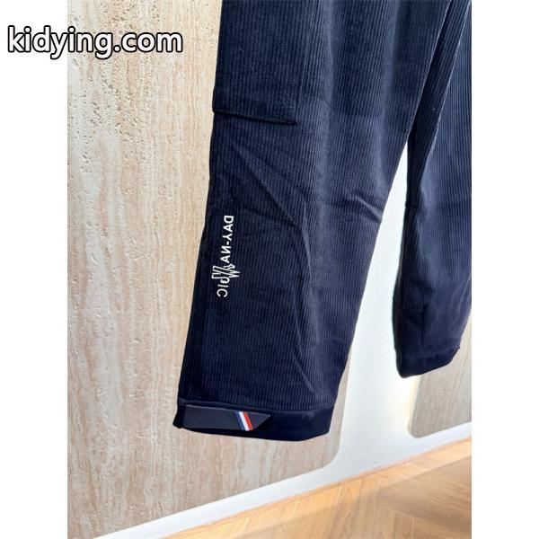 モンクレール MONCLER コピー メンズ コーデュロイ カーゴ風 暖かい ジョガーパンツ 大きいサイズ対応-4