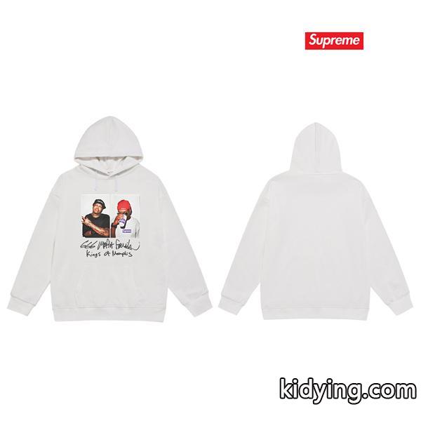 Supreme シュプリーム スーパーコピー ブラック 2025秋冬 フォトアート プルオーバーパーカー-1