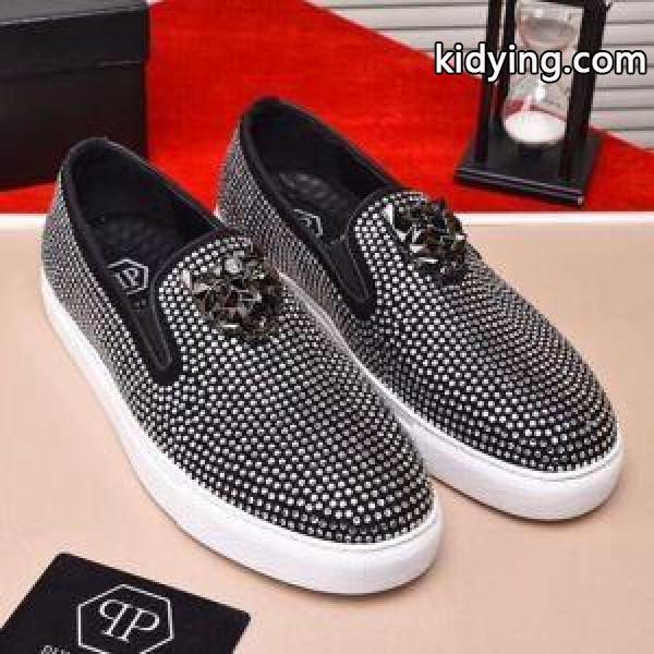 新品未使用 PHILIPP PLEIN フィリッププレイン 今シーズン注目のアイテム フラットシューズ オススメ新作_フィリッププレイン PHILIPP PLEIN_ブランド コピー 激安(日本最大級)-0