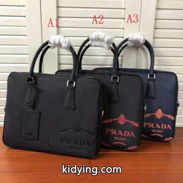 高品質な 手持ち&ショルダー掛け 3色可選 上品でファッション プラダ PRADA 18SS美品_プラダ メンズバッグ_バッグ メンズ_スーパーコピーブランド激安通販 専門店-0