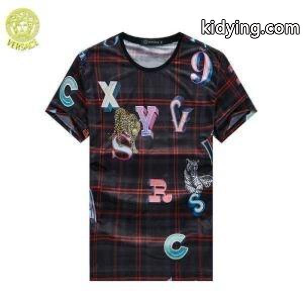 ヴェルサーチ tシャツ コピーVERSACE限定セール新品カジュアルコーデシンプルデザインＴシャツ優秀アイテムお洒落-0