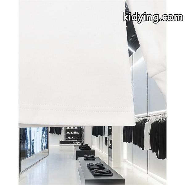 SAINT LAURENT コピー 秋冬ベーシック万能 ブラック ミニロゴ ロングスリーブ T シャツ サンローラン-6