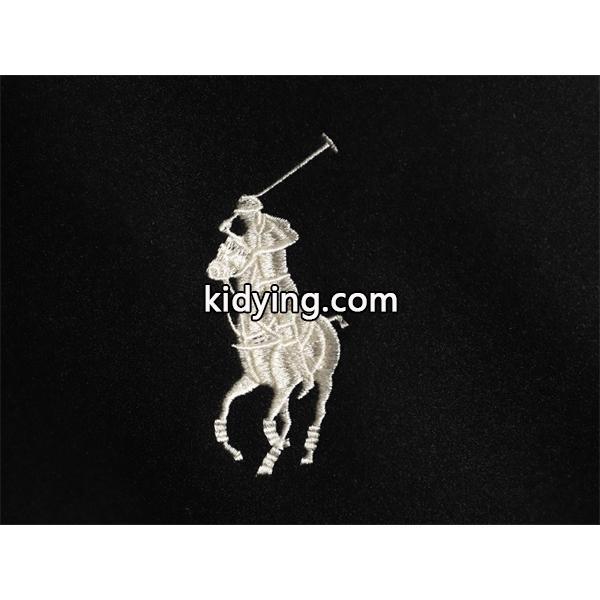 ブラック × ホワイト 刺繍 ベースボールジャケット ポロラルフローレン POLO RALPH LAUREN コピー 秋冬復古デザイン 高品質-5