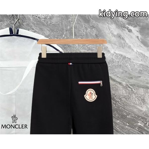 定番 ブラック サイドロゴ控えめ 大人モード感 秋冬人気 モンクレール コピー 高品質 Moncler ジョガーパンツ-3