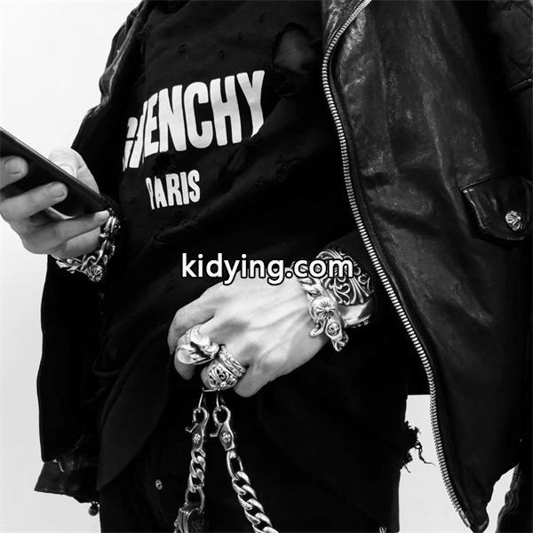 希少人気な白いクロムハーツ チェーンCHROME HEARTS ウエストチェーンオニキス ターコイズアクセサリーブランド コピー 激安(日本最大級)-0