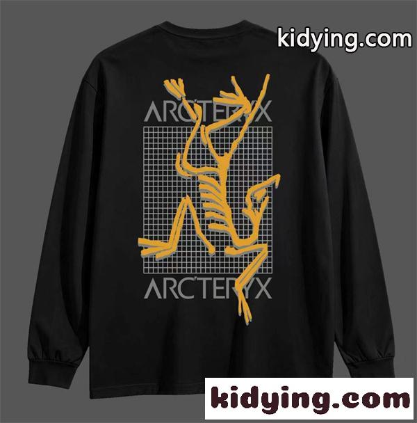 ミニマルロゴデザイン コットンライク素材 アーバンスタイル ARCTERYX アークテリクス コピー 長袖Tシャツ 注目モデル-2