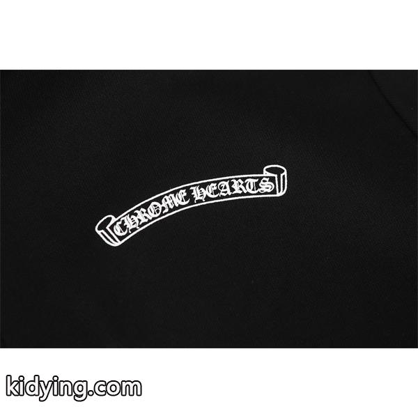 クロムハーツ コピー Chrome Hearts パーカー 本格仕様 ホワイト プレミアム品質 プリント 大人モード 2025秋冬準備-6