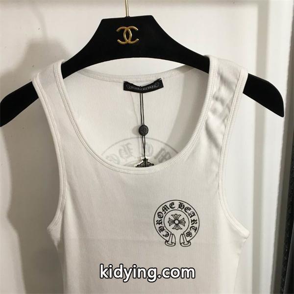 2025秋冬 上質コットン タンクトップ クロムハーツ コピー ミニマル 洗練 CHROME HEARTS-1
