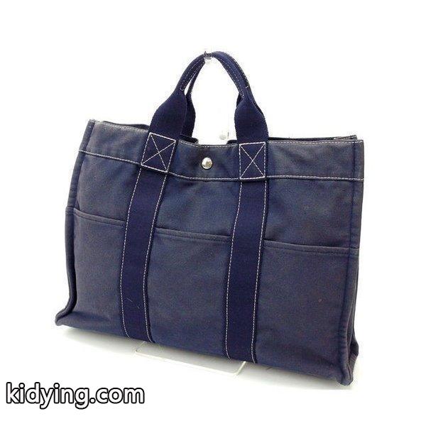エルメス Hermes バッグ トートバッグ ドーヴィル トートMM ネイビー レディース Bag 通販 ショッピング-0