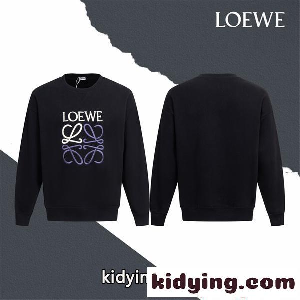 スウェット LOEWE ロエベ コピー トレーナー メンズ 高級質感 洗練モード 快適裏毛-0