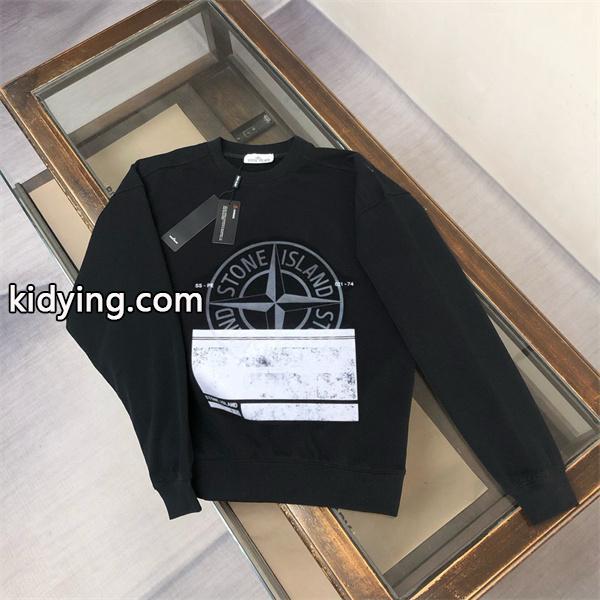 存在感 グラフィック スウェット 立体プリント 2026新作 STONE ISLAND ストーンアイランド コピー-0
