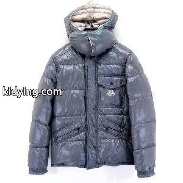 モンクレール MONCLER アルフレッド リバーシブル ダウンジャケット グレー×ホワイト系 ☆激安& (秋冬) メンズ 通販-0