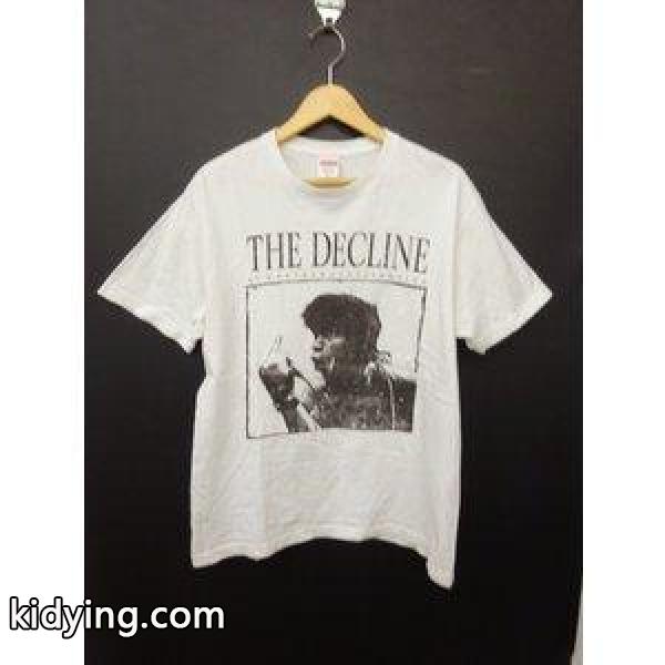 シュプリーム SUPREME 17AW Decline of Western Civilization Tシャツ M 白 綿 アメリカ製 半袖 プリント 丸首 トップス メンズ 通販 ショッピング-0