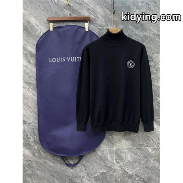 入手困難 2026新作 サークルロゴ プレミアム ニット LOUIS VUITTON ルイヴィトン コピー-2