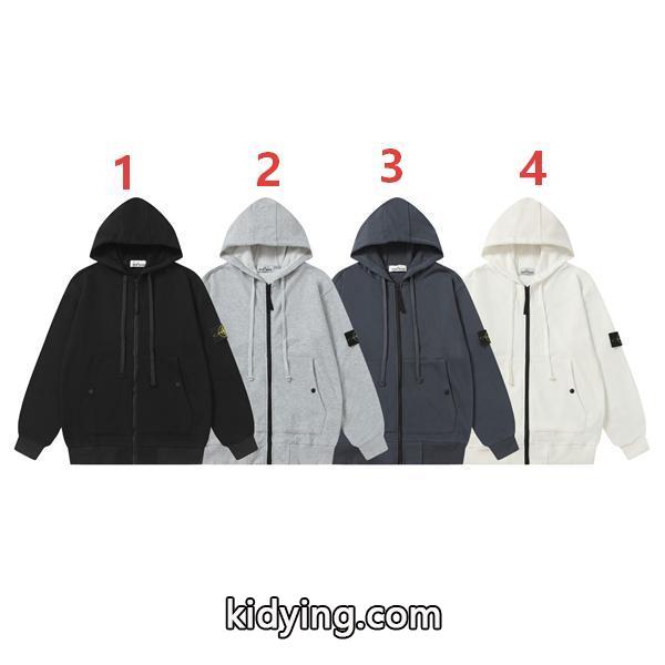数量限定 STONE ISLAND ストーンアイランド コピー ジップアップ パーカー 売れ筋 快適-0