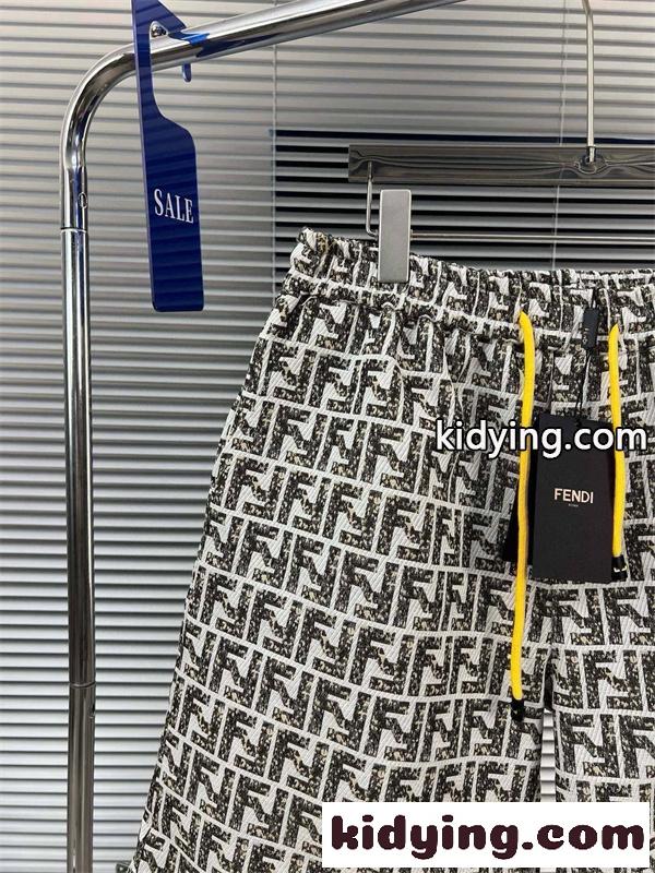 トレンドデザイン モードカジュアル 上質コレクション FENDI フェンディ コピー ハーフパンツ ユニセックス-2