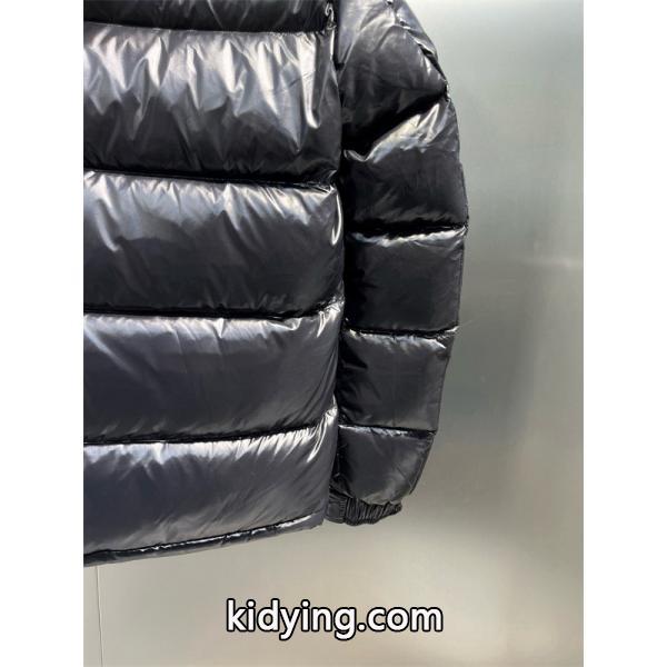 ブラックダウン パステルロゴ 秋冬ファッショナブル モンクレール MONCLER 偽物 ジャケット トレンディ-6