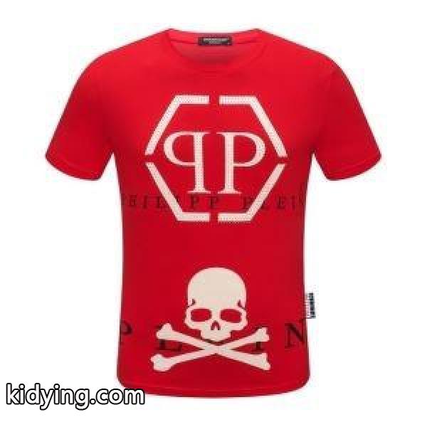 2020年の春夏はこれ! 半袖Tシャツ 多色可選 1枚でグッと華やかに フィリッププレイン PHILIPP PLEIN_フィリッププレイン PHILIPP PLEIN_ブランド コピー 激安(日本最大級)-5