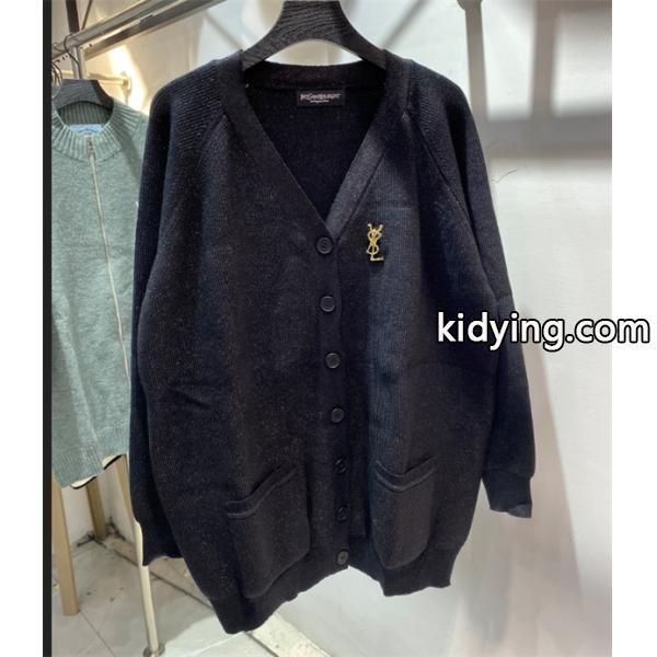 肌触りいいSaint Laurent サンローランカーディガンコピー男女OK-0