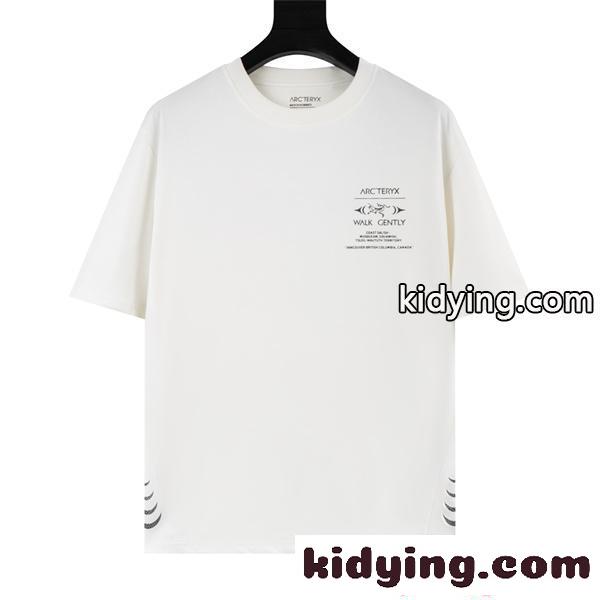 ARCTERYX プリント アークテリクス コピー Tシャツ メンズ 個性グラフィック ストリート 半袖-0