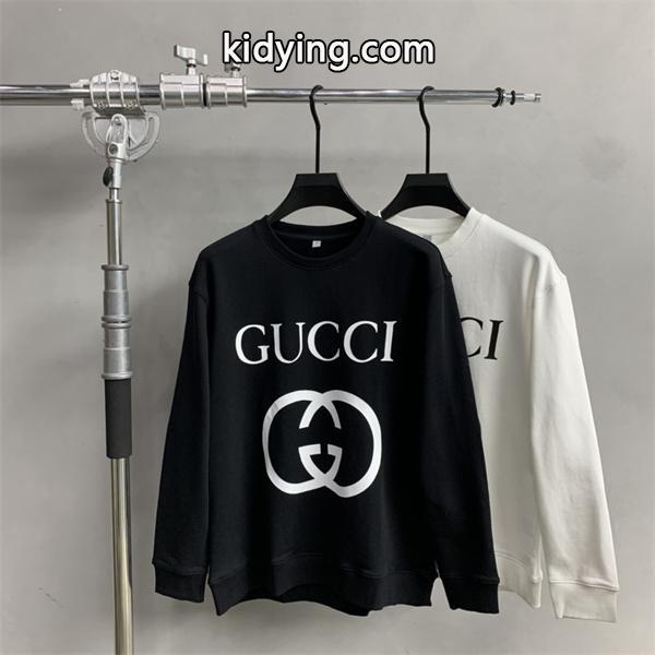 ダブル G 大ロゴ ブラック グッチ GUCCI スーパーコピー パーカー ユニセックス アイコニック おすすめ-6