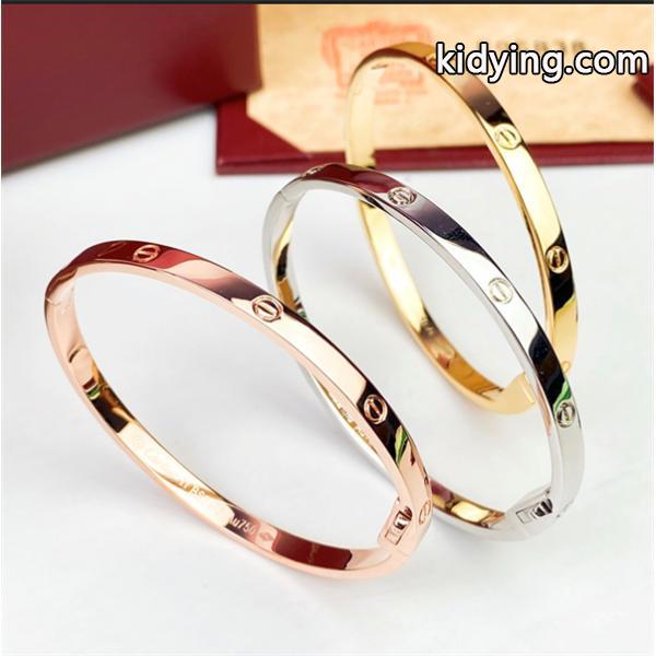 【2025-26最新】カルティエ ラブ ブレスレットコピー スリムモデル ミラー仕上げ スクラッチロックCartier Love Bracelet-0