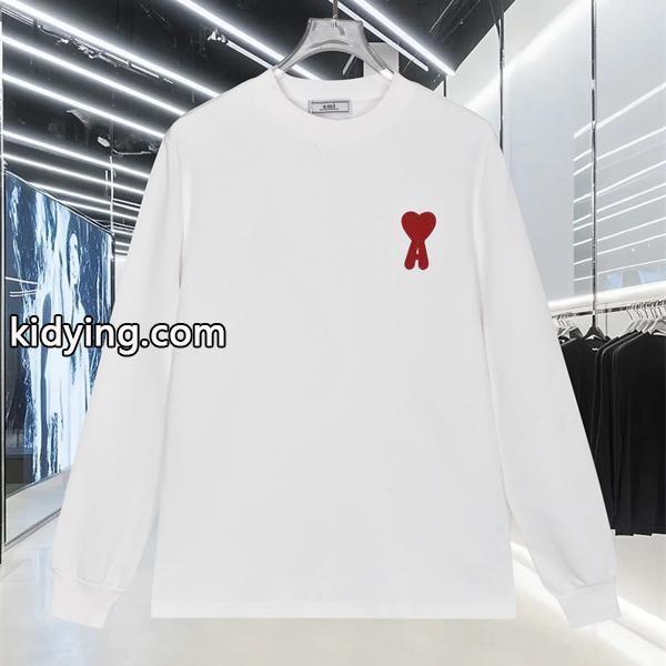 ポイント 万能 シルエット 定番 上品 スウェット AMI PARIS アミ パリス コピー-0