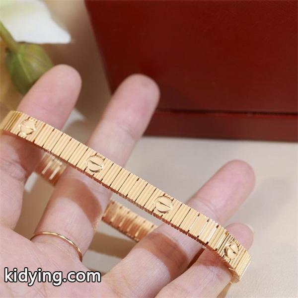 新作 精巧 リンク シャープ ユニセックス Cartier カルティエ コピー バングル-4