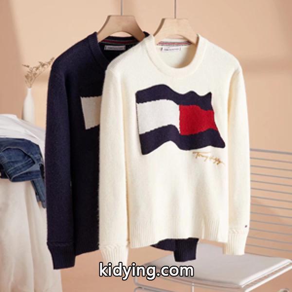 2021話題沸騰中Tommy Hilfiger トミーヒルフィガー偽物 セーター ユニセックス 肌触りの着心地が良い-0