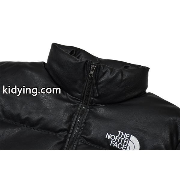 シュプリームダウンジャケットスーパーコピーSupreme x The North Face 17fw Leather Nuptse Jacket トレンドランキングブランド-1