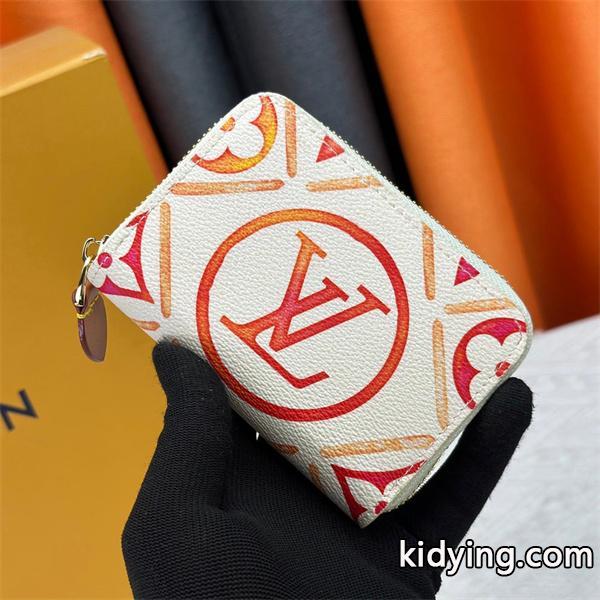 ルイヴィトン スーパーコピー 可愛 高品質 コンパクト ジップ財布 シンプル LOUIS VUITTON-0