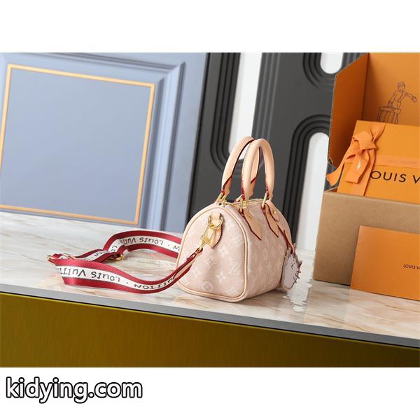 Louis Vuitton ピンクモノグラム キャットアクセサリー ルイヴィトン ボストンバッグ コピー レディース キュート-1
