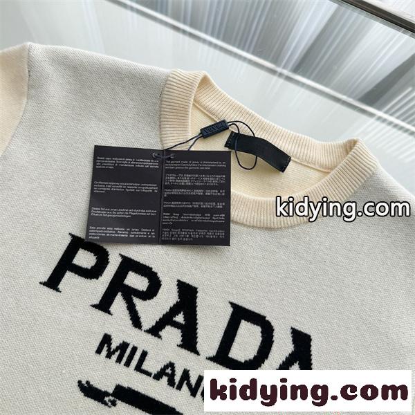 注目度MAX 高級質感 柔らか着心地 PRADA プラダ コピー ニットセーター メンズ 長袖-3