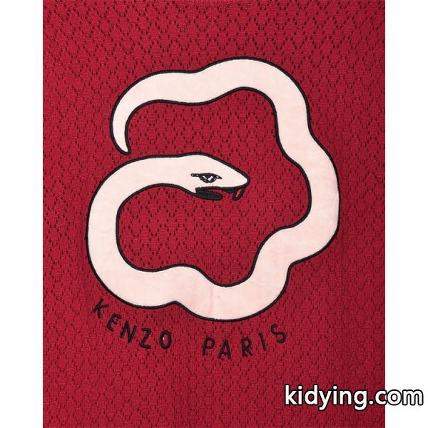 レッド 蛇×花柄アイコンブランドプリント セーター ケンゾー KENZO コピー 秋冬 着心地抜群 注目-5