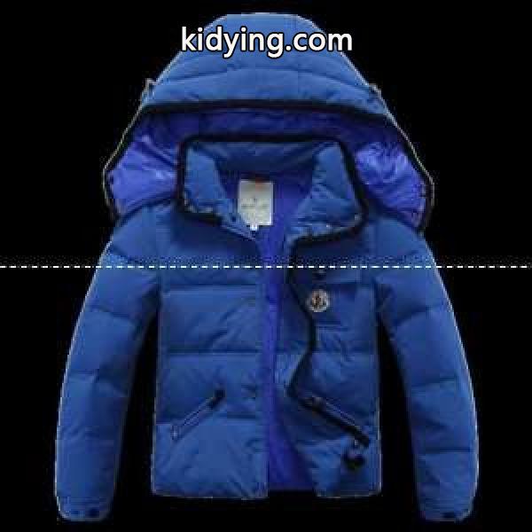 モンクレール MONCLER 2013-14秋冬新作 ダウンジャケット 子供用 青色_子供用ダウンジャケット_モンクレール特集_スーパーコピーブランド激安通販 専門店-0