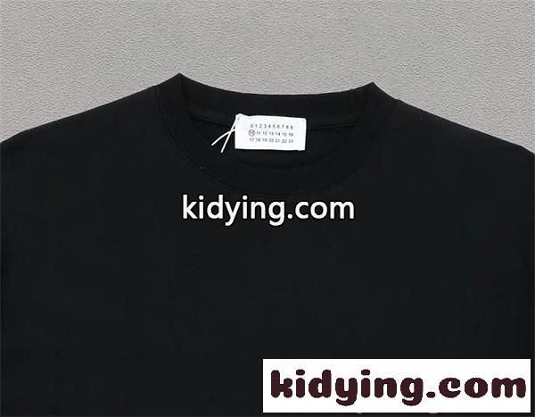 Maison Margiela メゾン マルジェラ コピー 半袖Tシャツ モード雰囲気 プリント ゆったり 夏トップス-5