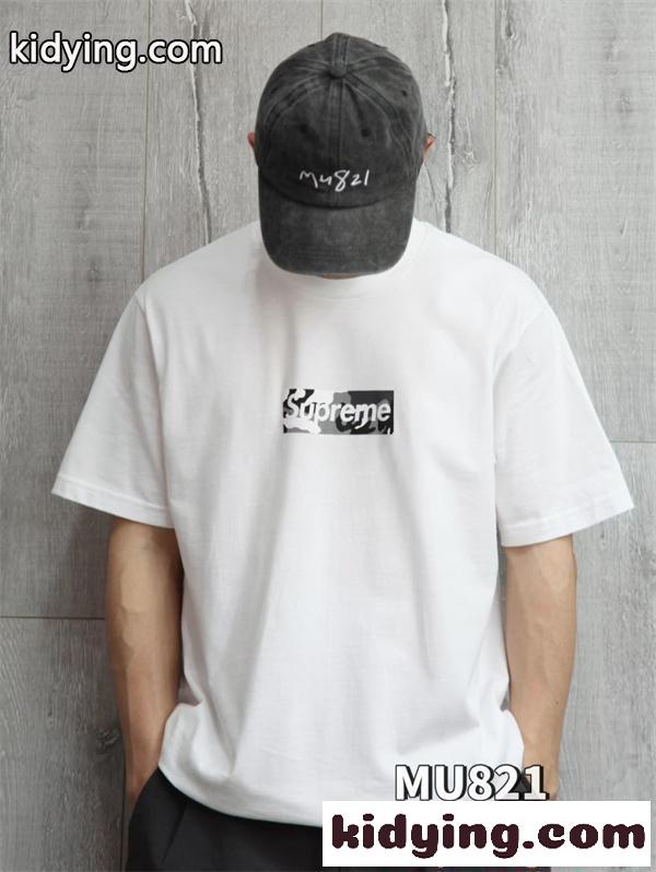 SUPREME プリント 半袖Tシャツ シュプリーム スーパーコピー メンズ シンプル ファッション 定番 人気-0