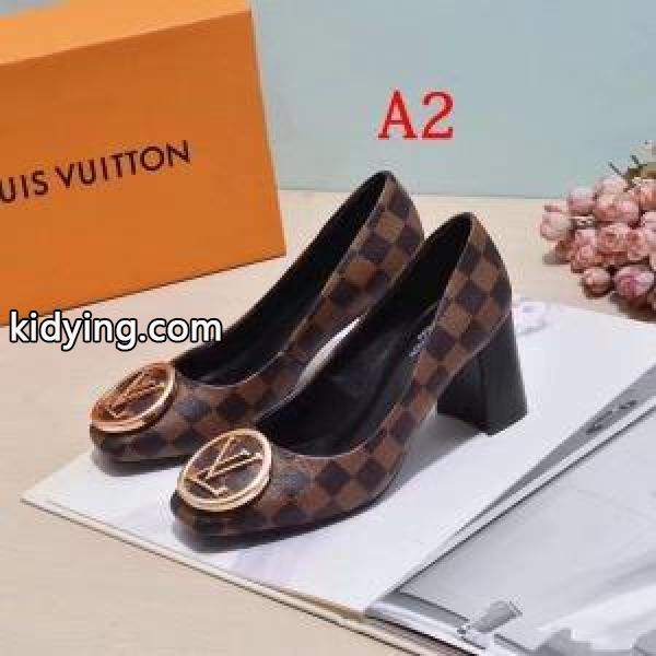 Louis Vuitton ルイヴィトン レディース パンプス 有名人にも愛用された大人気アイテム マドレーヌ コピー ブラック モノグラム 激安-1