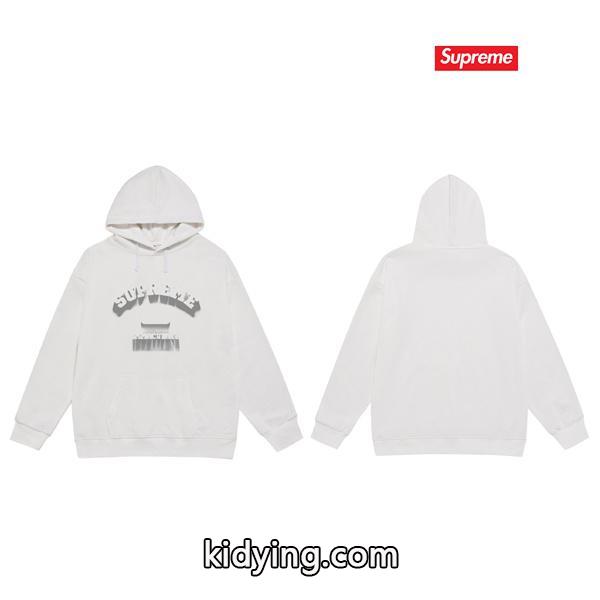 秋冬準備 温かさ重視 杢グレー 売れ筋 SUPREME シュプリーム 偽物 パーカー-3
