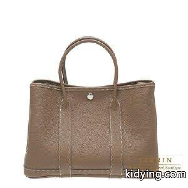 エルメス　ガーデンパーティTPM　エトゥープ　ネゴンダ　シルバー金具 :msgte2203404:エルメス専門店 西麻布レクラン - 通販ショッピング-0