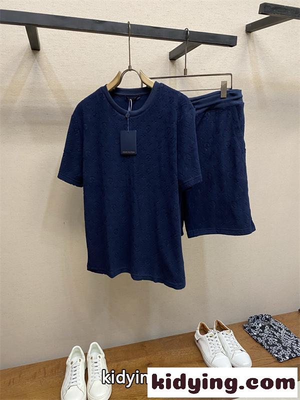 人気ルイビトン半袖tシャツコピーLOUIS VUITTON☆☆1AK720モノグラム ショートスリーブクルーネック-1