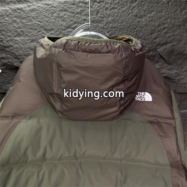 高品質2025秋冬アウター The North Face ザノースフェイス 偽物 黒灰拼色 ダウンジャケット クラシックモデル-8