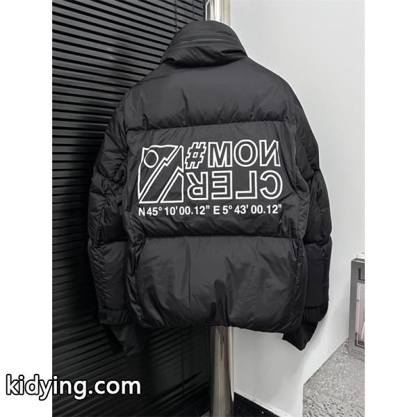 ブラック ストリート MONCLER ダウン 秋冬トレンド先行 モンクレール 高品質 コピージャケット トレンディ-1